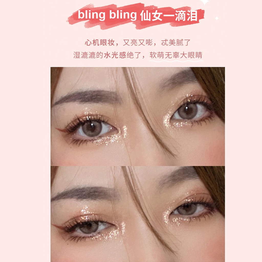 Bút Phấn Mắt Bắt Sáng Mịn Như Tơ Tằm Chống Nước Lâu Trôi Tự Nhiên Quyến Rũ