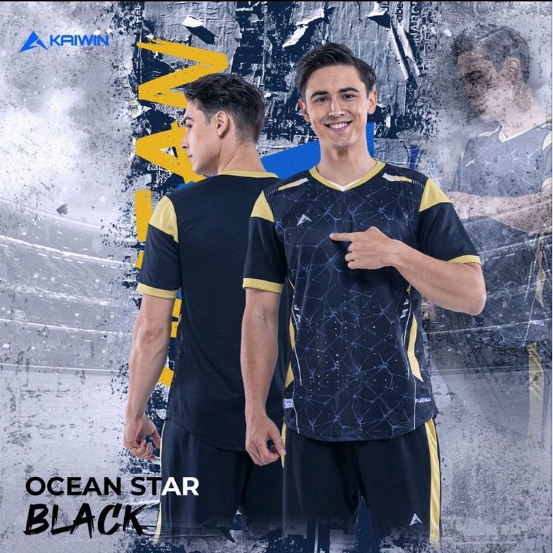 BỘ QUẦN ÁO BÓNG ĐÁ KAIWIN OCEAN STAR - HỖ TRỢ IN ẤN