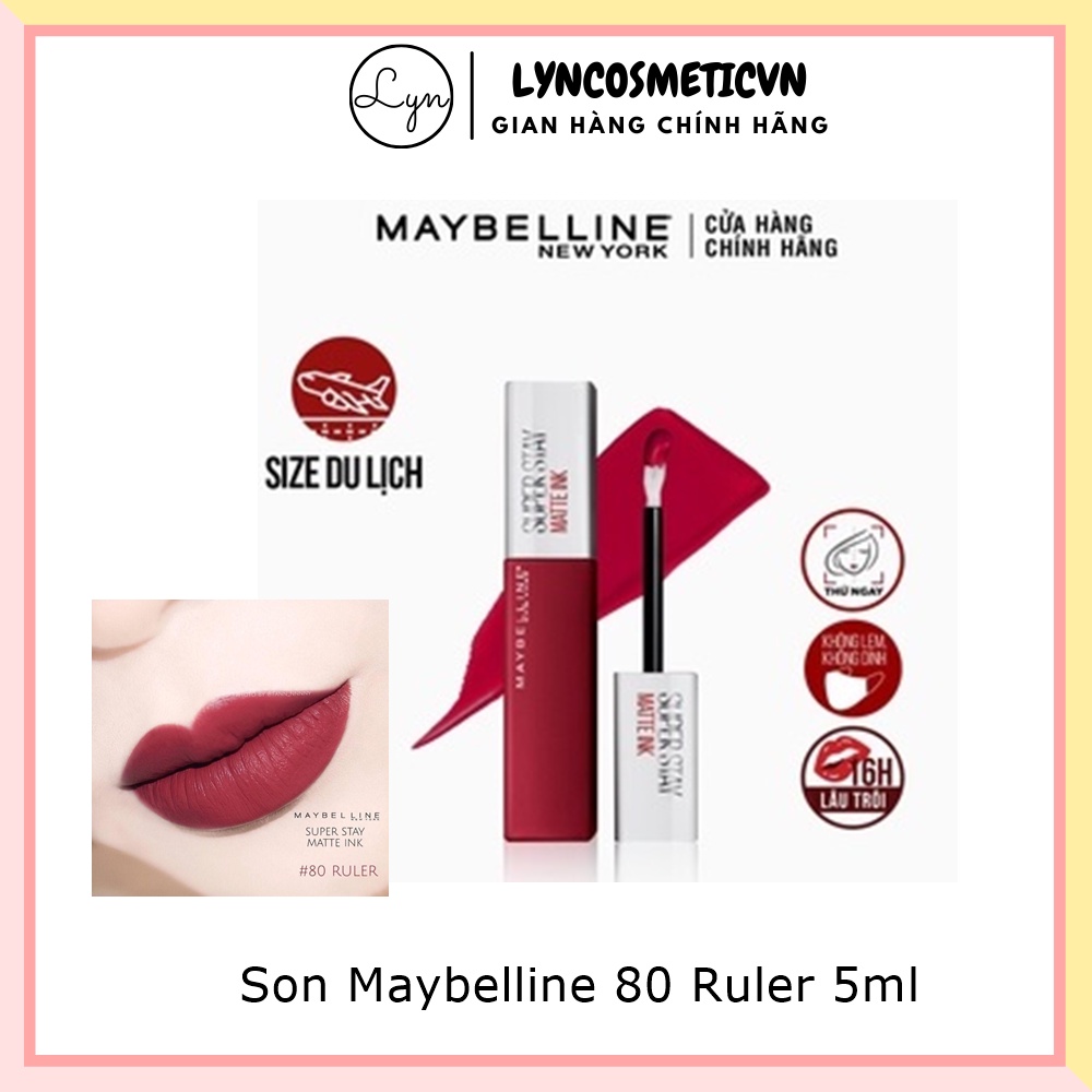 Son Kem Lì Maybelline Super Stay Matte Ink Mini