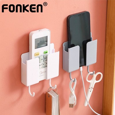 Giá đỡ FONKEN đựng điều khiển từ xa / điện thoại gắn tường tường không cần đục lỗ đa năng