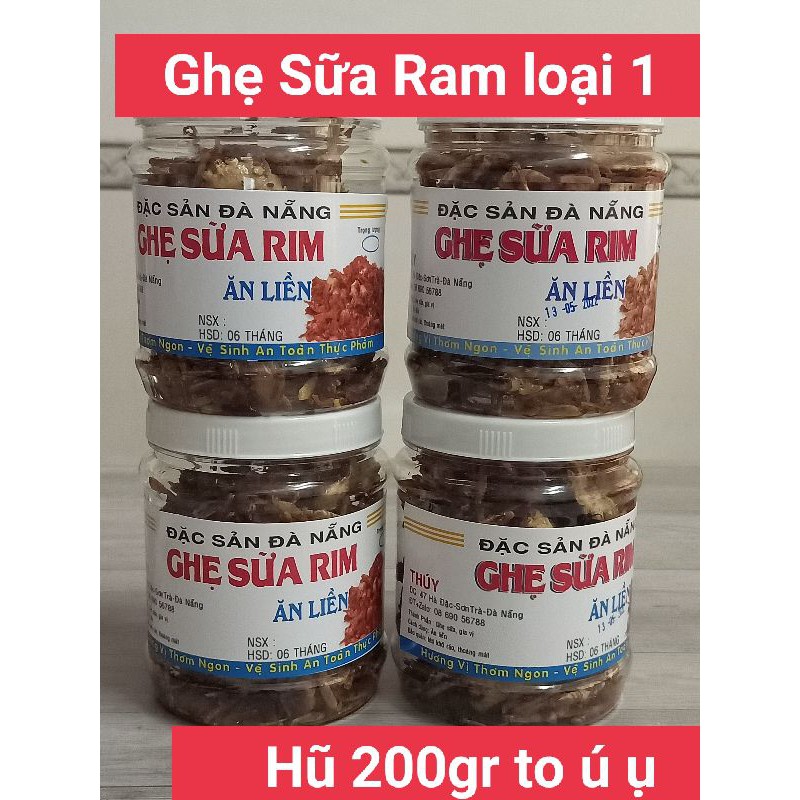 Ghẹ sữa rim gia vị ăn liền Thúy Đặc Sản Đà Nẵng loại 1 thơm ngon giàu dinh dưỡng chuẩn vị nhà làm