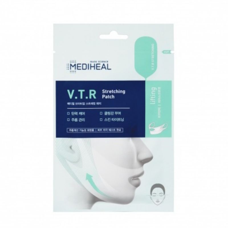 (GRAB / NOWSHIP) (DATE 23/03/2024) Mặt Nạ Nâng Cơ, Tạo Hình V-Line Mediheal V.T.R Stretching Patch