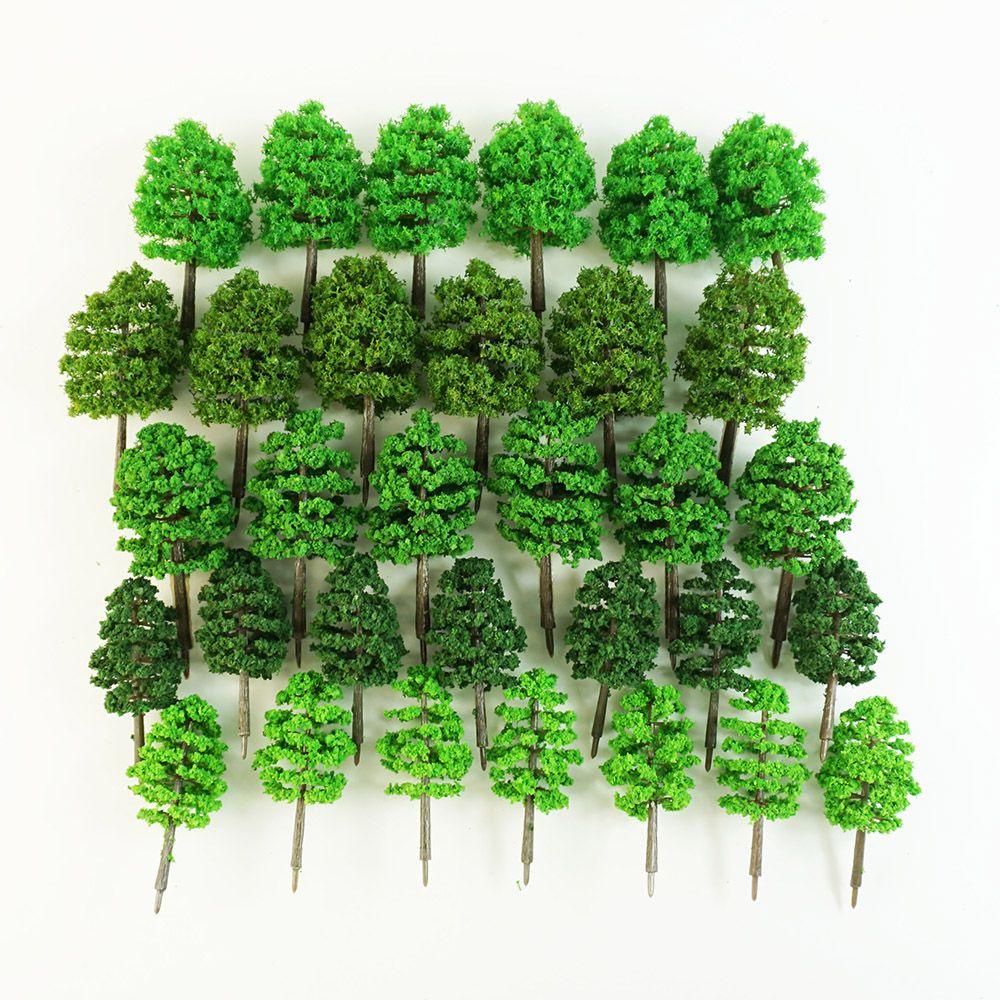 Set 24 / 30 Lá Cây Bằng Nhựa Độc Đáo Trang Trí Nhà Cửa