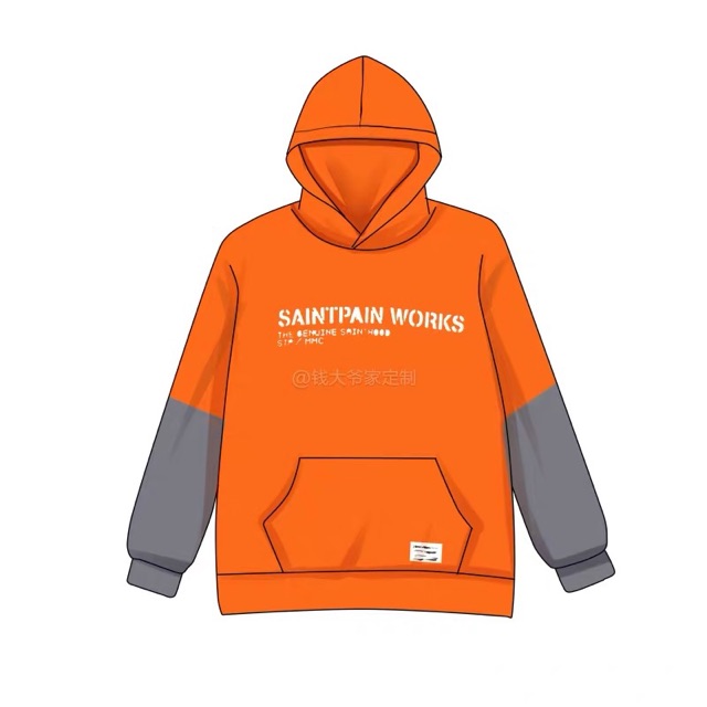 ẢNH THẬT ÁO HOODIE SAINTPAIN JIMIN BTS