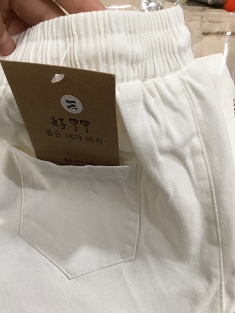 [ Mã FAGREEN55 giảm 10% tối đa 30K đơn 99K] Quần baggy khaki Basic ( hai màu đen trắng) | BigBuy360 - bigbuy360.vn