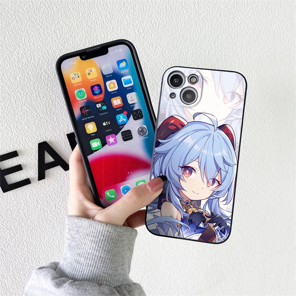 Hàng Sẵn Sàng‍/ / Ốp Điện Thoại Mềm Chống Rơi Chống Sốc Bảo Vệ Camera Cho iPhone 11 13 pro max 12 pro max 12Mini genshin derivative