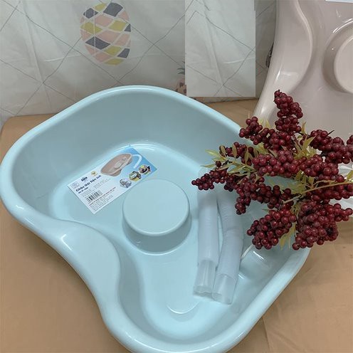Chậu gội đầu tại giường cho người già, bà bầu, trẻ nhỏ Nhựa Việt Nhật -Thau gội đầu tiện ích