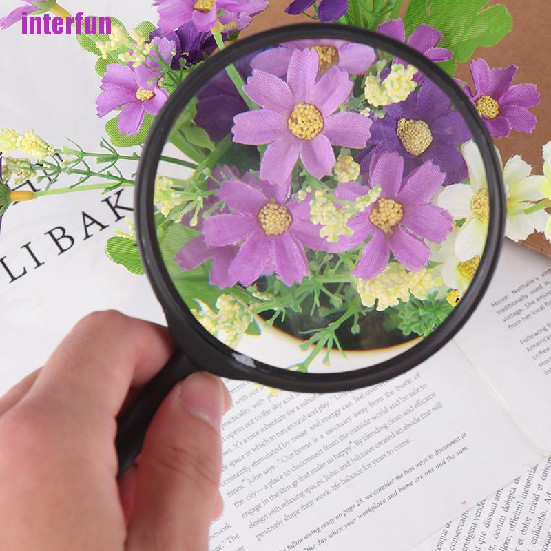 Kính Lúp Đọc Sách Phóng to 5 Lần 90mm Tiện Dụng