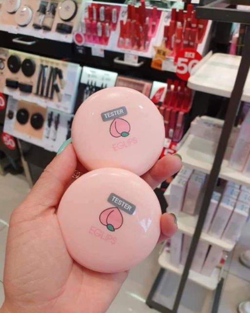 Set phấn phủ Eglips kèm 2 cây son