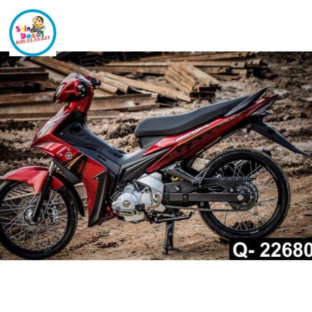Tem rời ex spark 2010 chất liệu Crom cao cấp. Có shop bán Crom giả ae lưu ý.
