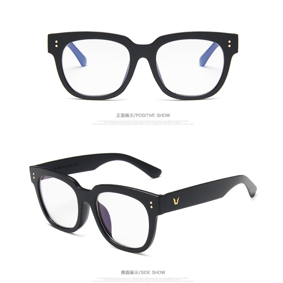 Mắt kính chống tia xanh phong cách Hàn Quốc dễ phối đồ cho nam và nữ