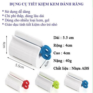 Dụng cụ nặn kem đánh răng, cuộn tuýp thuốc