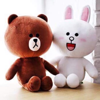 Gấu bông brown 40cm giá rẻ bất ngờ [mua 1 cặp-145k]