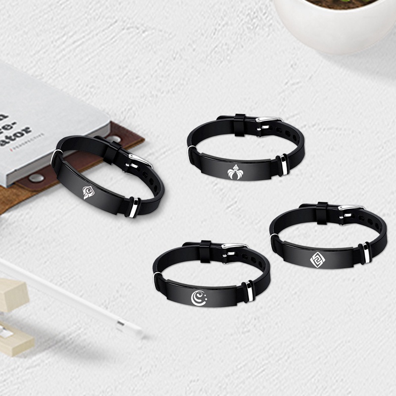 Vòng Tay Hóa Trang Nhân Vật God Of Eye Bằng Thép Không Gỉ Cho Nam Nữ