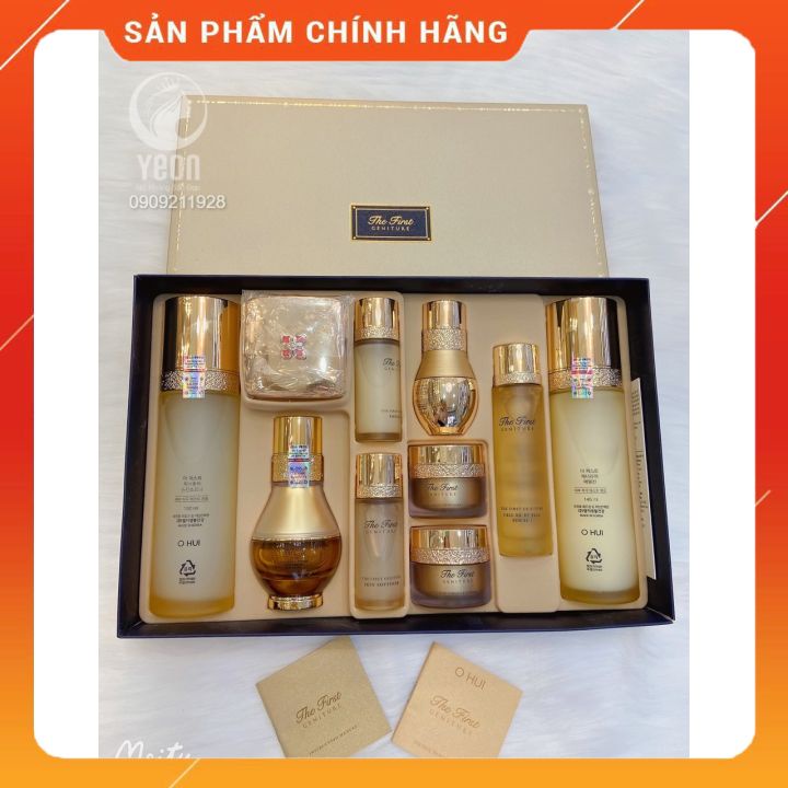 CHÍNH HÃNG Set OHUI THE FIRST TÁI SINH DA cao cấp nhất Ohui