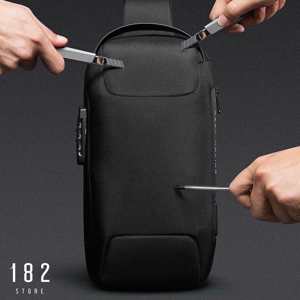 Túi Đeo Chéo Nam WEIXIER 4.0 Có Khóa Chống Trộm Vải Oxford Chống Nước Cao Cấp Chính Hãng - The Black Box | BigBuy360 - bigbuy360.vn