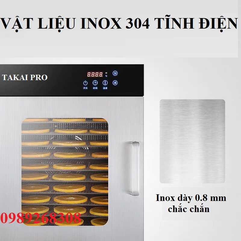 (Hàng sẵn có)Máy sấy thực phẩm 8 tầng