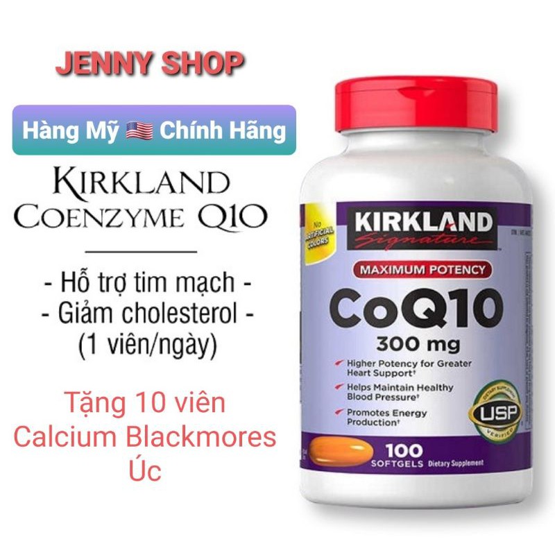 Viên uống Kirkland Signature CoQ10