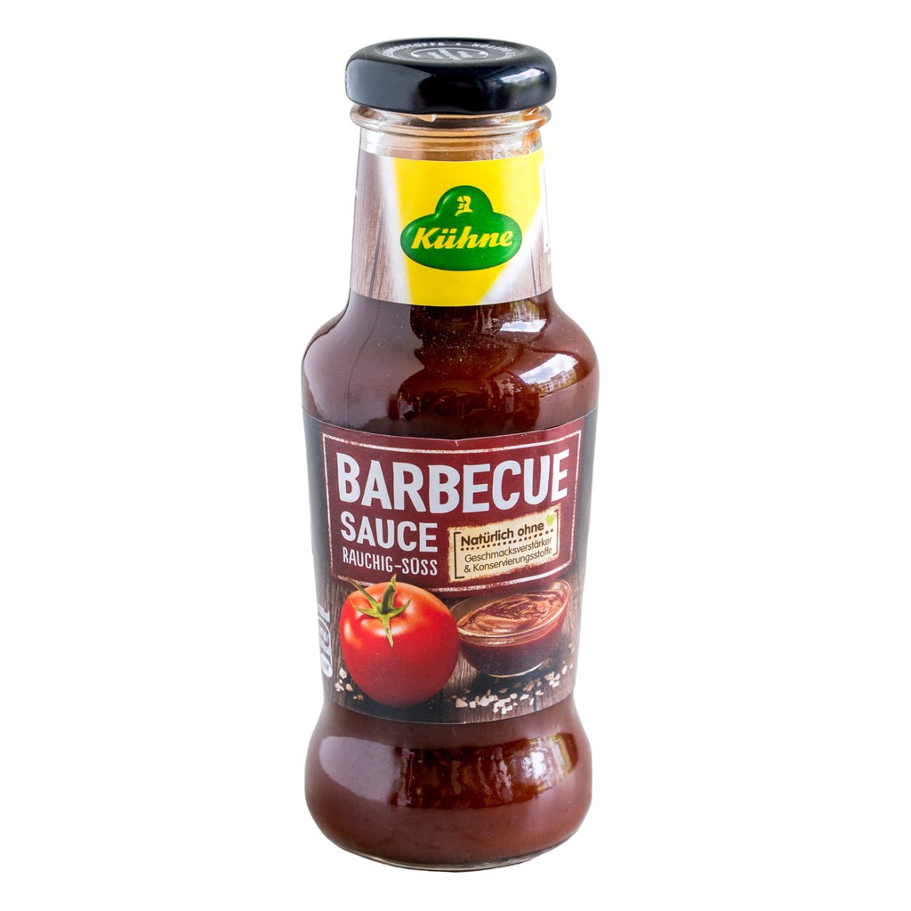 Sốt Ướp Thịt Nướng Barbecue (BBQ) Kuehne 250ml - Kuehne Barbecue (BBQ) Sauce 250ml