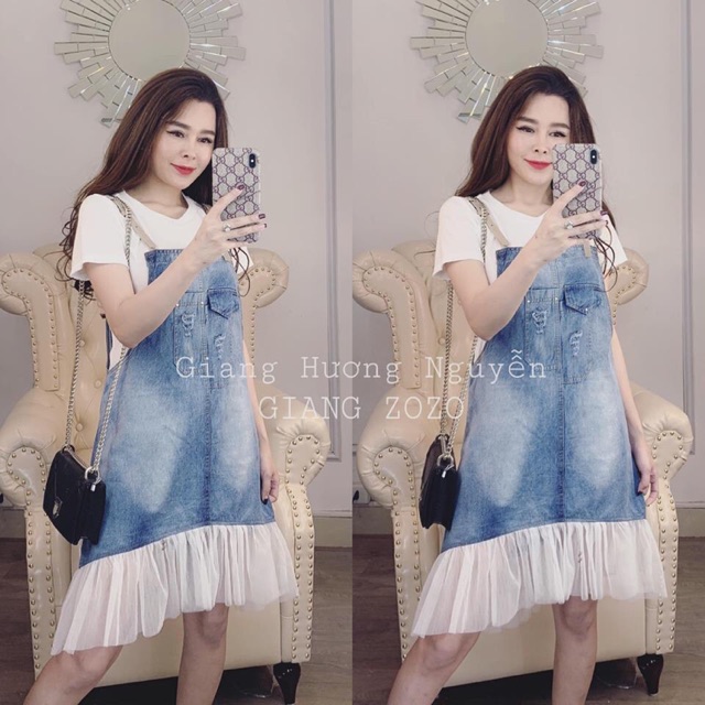 Sét áo + yếm bò đuôi cá