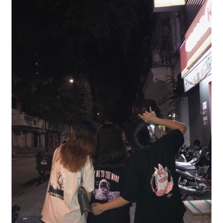 Áo thun tay lỡ ( kèm ảnh thật )