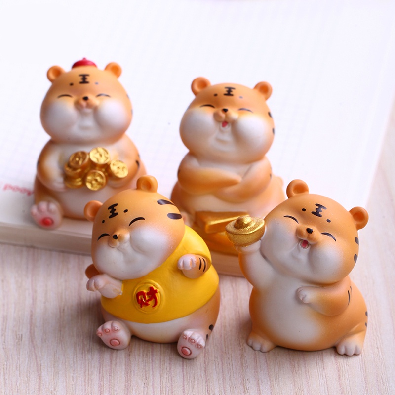 Mô Hình Tượng Hổ Để Bàn Trang Trí Độc Đáo
