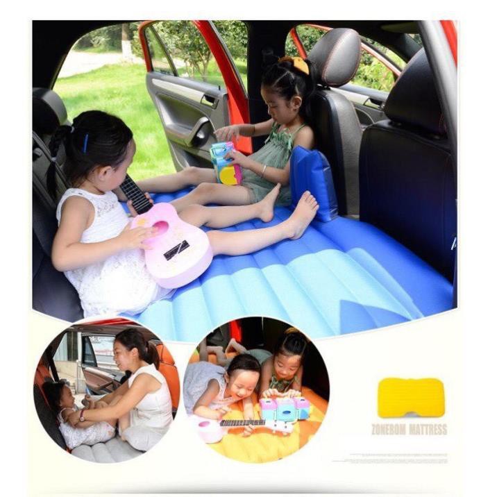 Đệm hơi, Giường hơi trên ô tô⚡️Hàng Cao Cấp⚡️ Loại chân rời tiện dụng,chất nhung cực êm min,thoải mái khi nằm | BigBuy360 - bigbuy360.vn