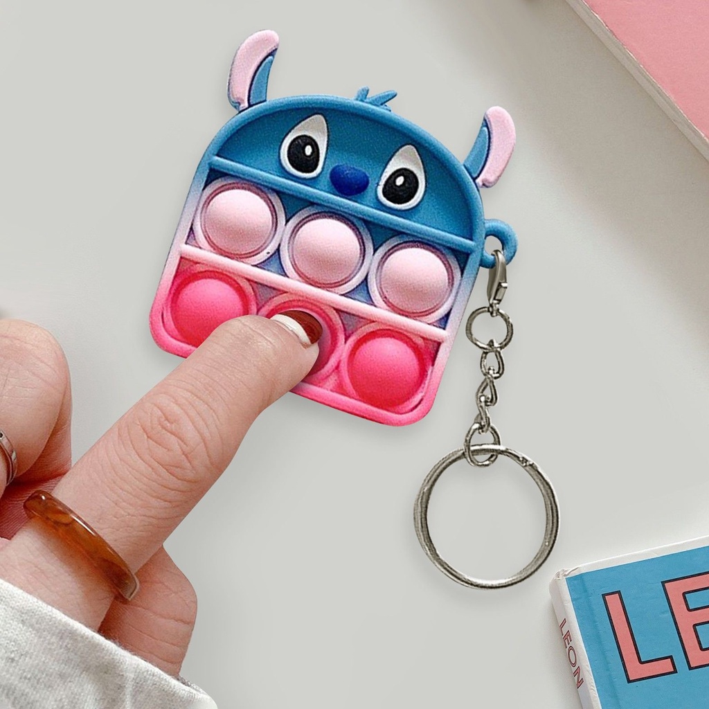 Móc khóa đồ chơi hình chuột Mickey mini dễ thương giúp giảm căng thẳng