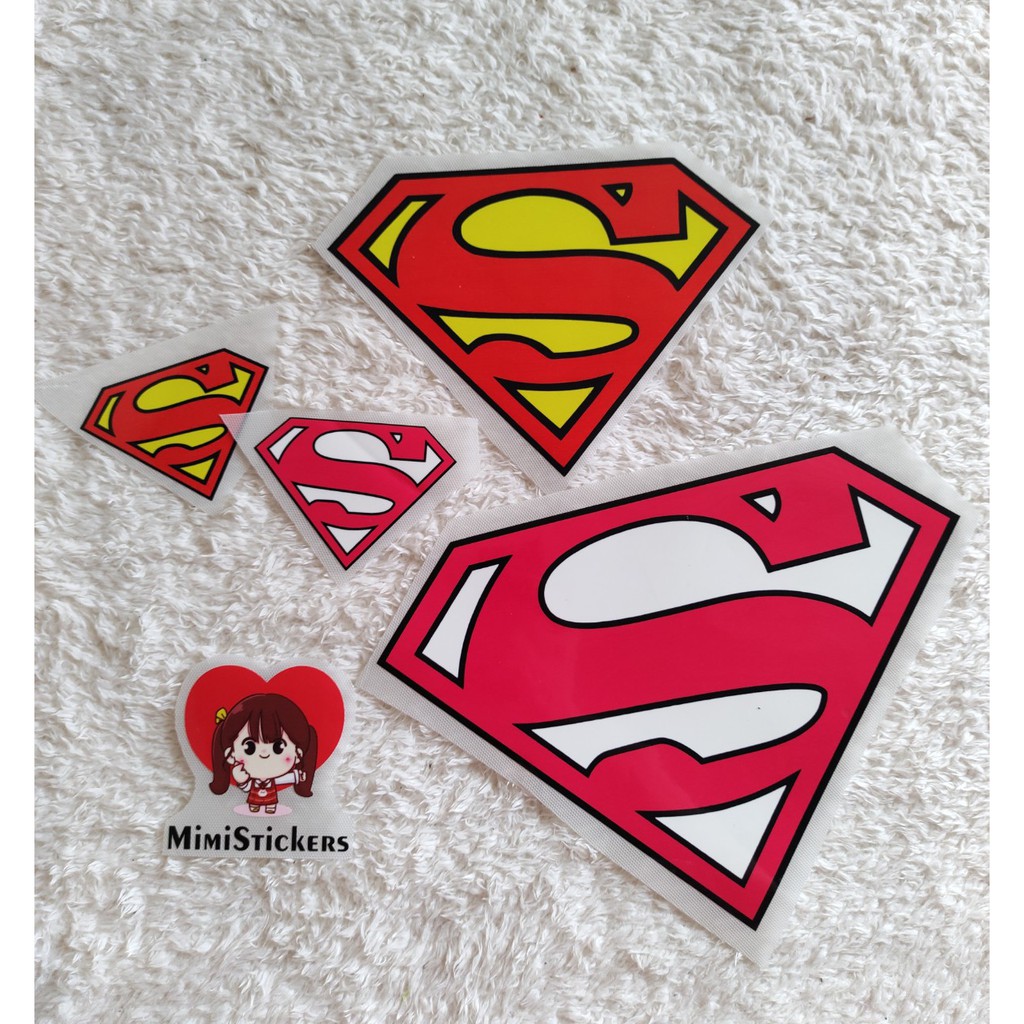Hình ủi, hình ép nhiệt - Logo Superman