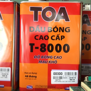 Dầu bóng toa cao cấp T8000