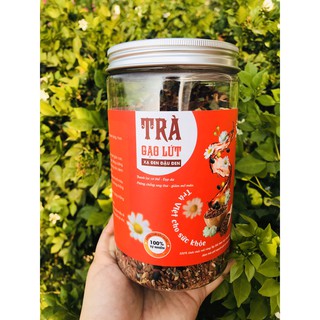 Trà Gạo Lứt Xạ Đen Đậu Đen [Hộp 800Gr]