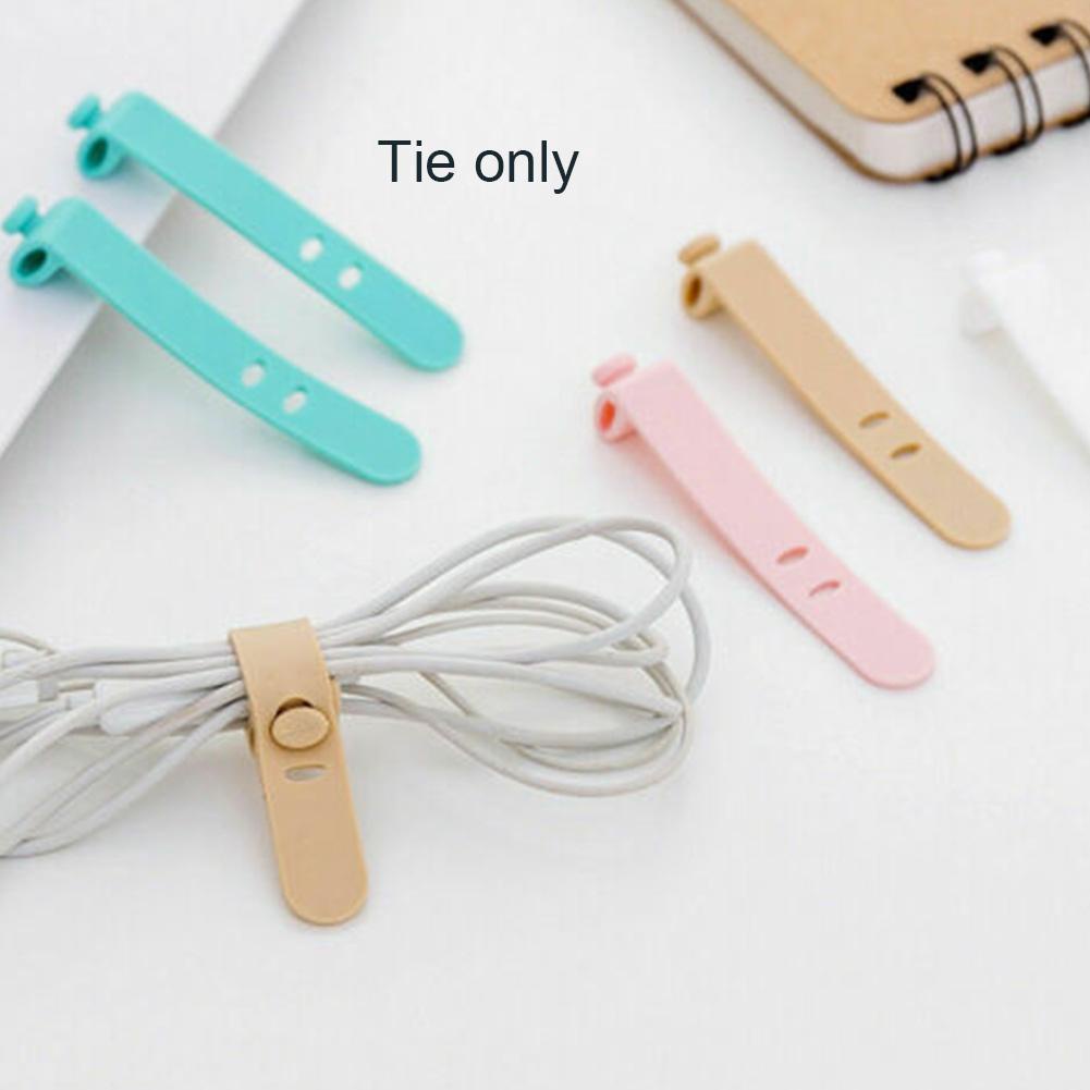 4 phụ kiện giữ dây cáp O4P3 T0G6 I3A3 V2K2 chất liệu silicon