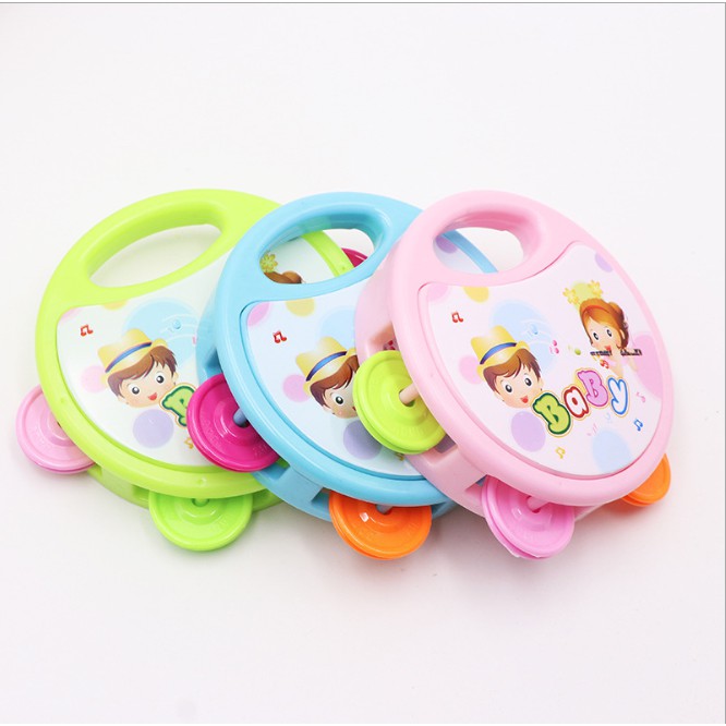 Lục Lạc Nhựa ABS Cầm Tay Màu Sắc Cho Bé [ĐỒ CHƠI TRẺ EM]