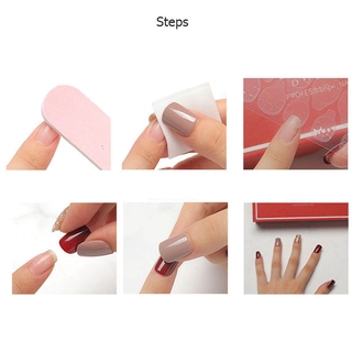 Bộ 24 Sticker Dán Móng Tay Bằng silicone