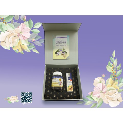 Hộp Quà Mật ong Manuka + keo ong NATURAL LIFE