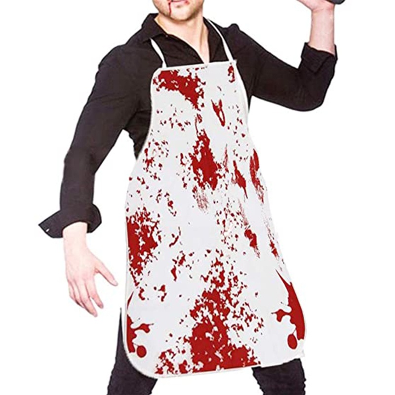 Tạp Dề Hóa Trang Halloween Kinh Dị Máu Me Rùng Rợn
