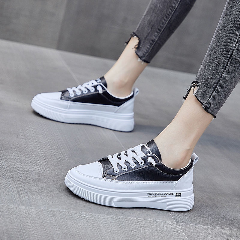 Giày sneaker độn đế 5p năng động dành cho nữ phong cách Hàn Quốc (KM08)