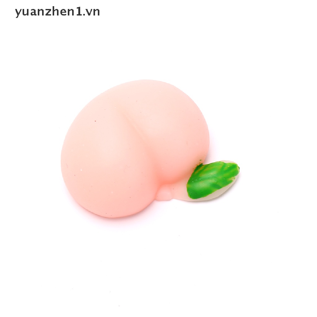 Đồ Chơi Mềm Dẻo Giảm Stress Hình Dáng Quả Đào Xinh Xắn
