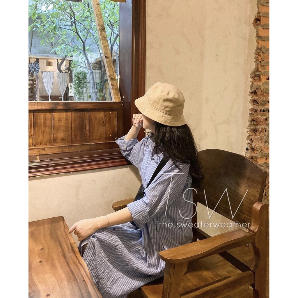 Váy Sơ Mi Nữ Dài Tay Kẻ Caro - BaoBao.Clothing [FREESHIP] -  Đầm khuy cài dáng dài qua gối thiết kế đơn giản | BigBuy360 - bigbuy360.vn