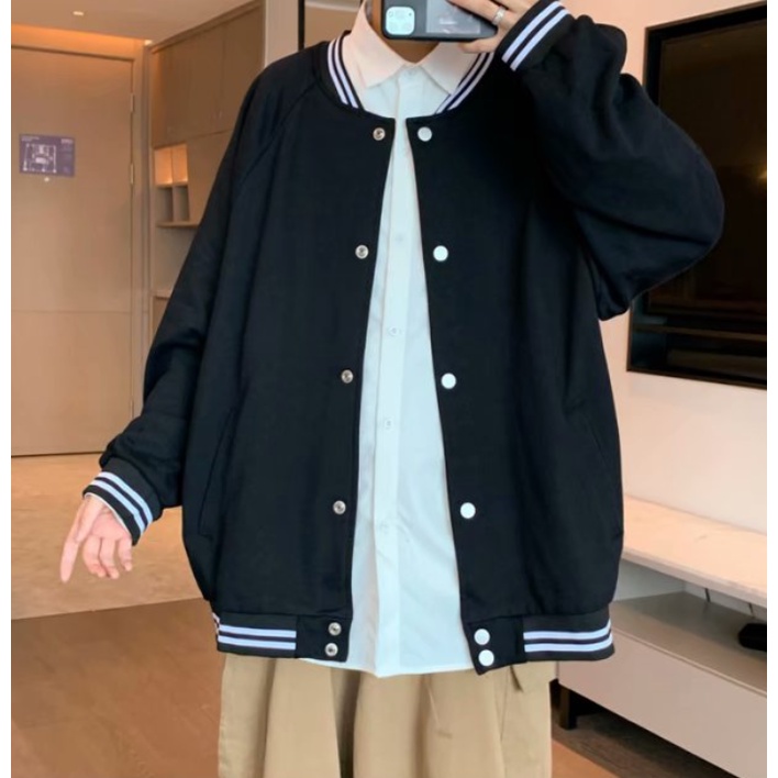 Áo khoác bóng chày nam thời trang phong cách hàn quốc