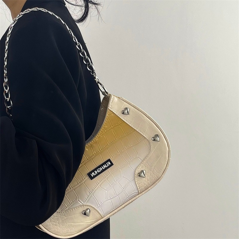 Túi đeo dưới cánh tay / Đeo Cánh Tay Màu gradient Thời Trang Mới 2022 Cho Nữ Gylb1623