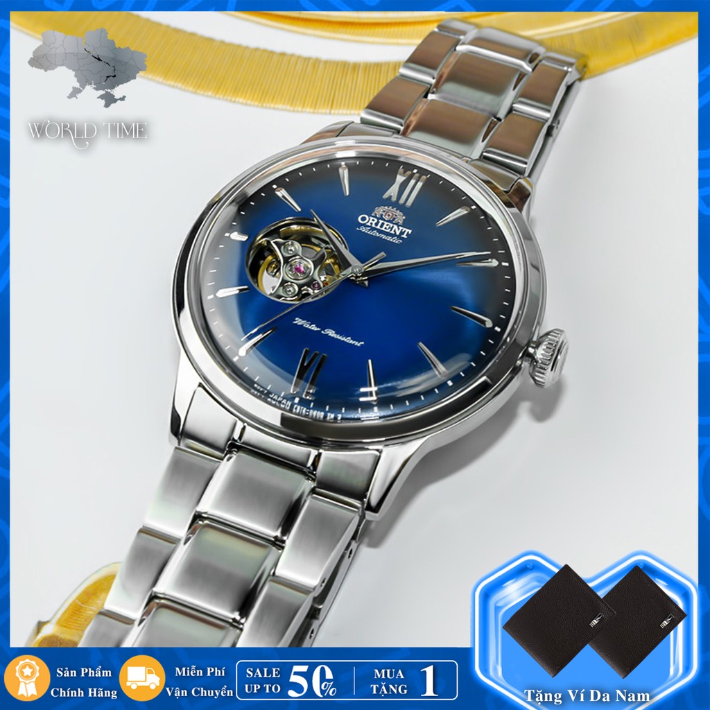 Đồng hồ Nam Orient RA-AG0028L10B Chính hãng, Bảo hành 3 năm, Chống nước, Chống xước, Dây thép