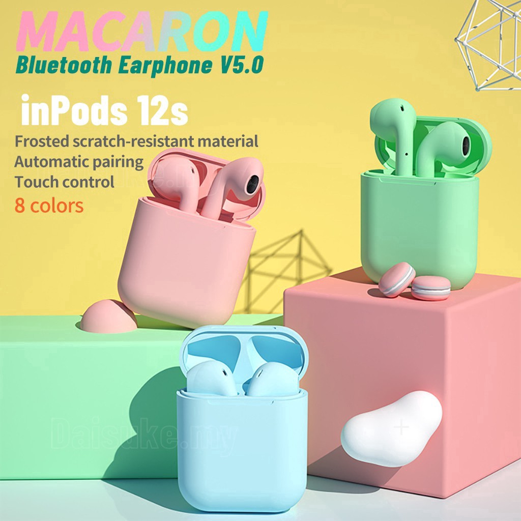 Set tai nghe không dây bluetooth I12 Tws 12 12s | BigBuy360 - bigbuy360.vn