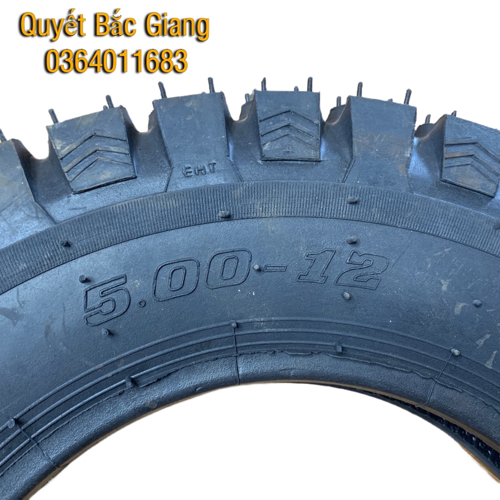 Lốp xe , vỏ bánh xe ba bánh , xe tự chế 500-12