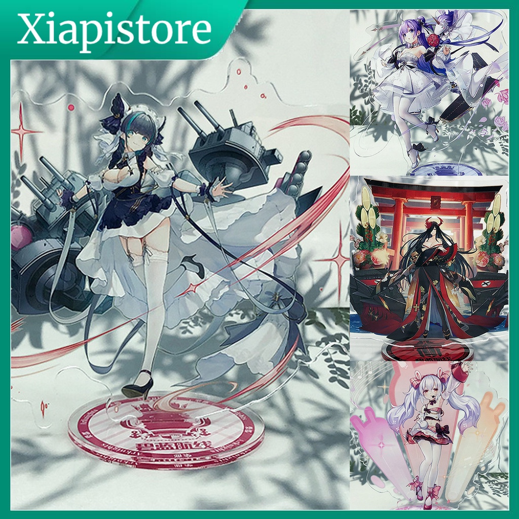Mô hình nhân vật anime Azur Lane dạng thẻ đứng bằng Acrylic