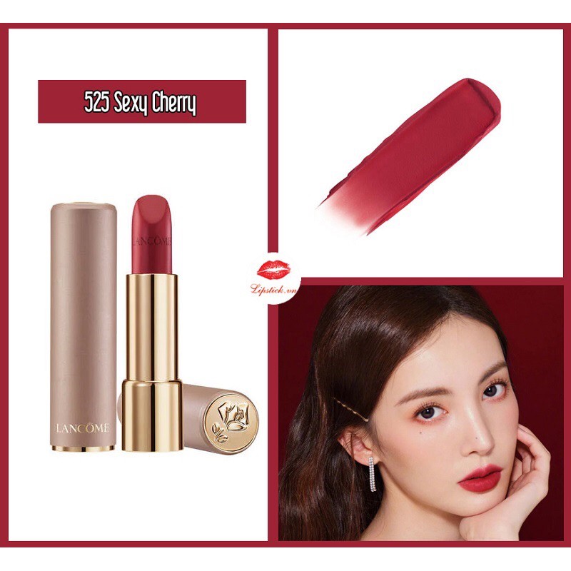 Son Lancome 525 Sexy Cherry – Đỏ Cherry