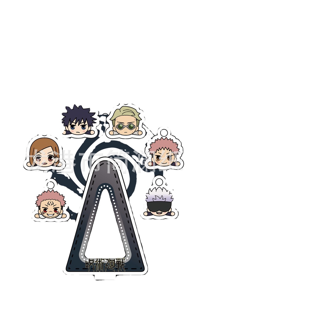 Mô Hình Vòng Đu Quay Acrylic Jujutsu Kaisen Để Bàn Trang Trí