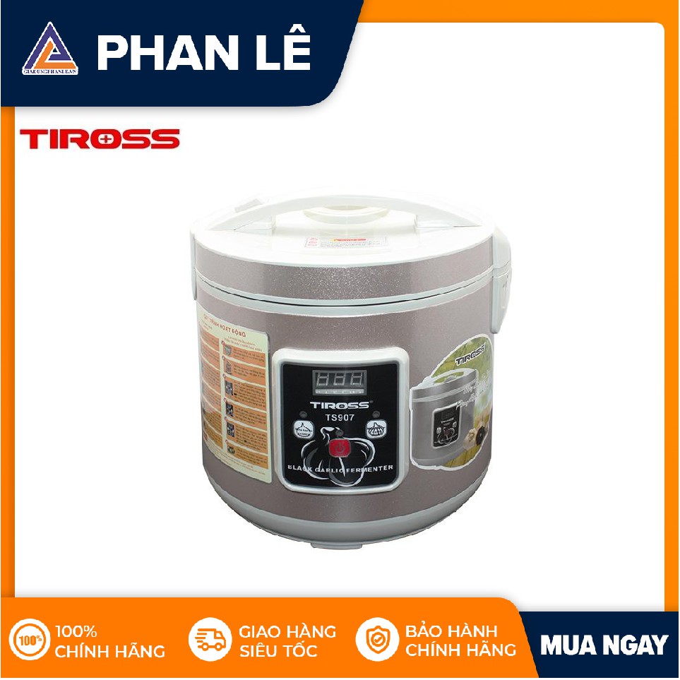 [Mã ELHADEV giảm 4% đơn 300K] Máy làm tỏi đen Tiross TS907-xám