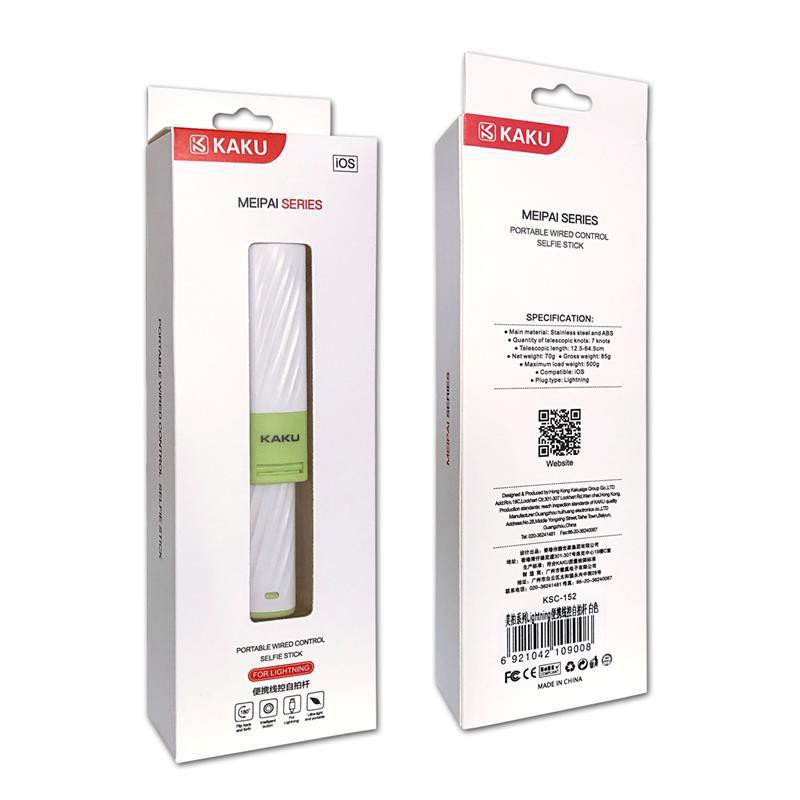 ☄✿KAKU Du lịch Di động Điện thoại Nhỏ Gậy chụp ảnh tự sướng Đa năng Cầm tay Mini Gấp tích hợp Điều khiển dây Gậy chụp ản | BigBuy360 - bigbuy360.vn