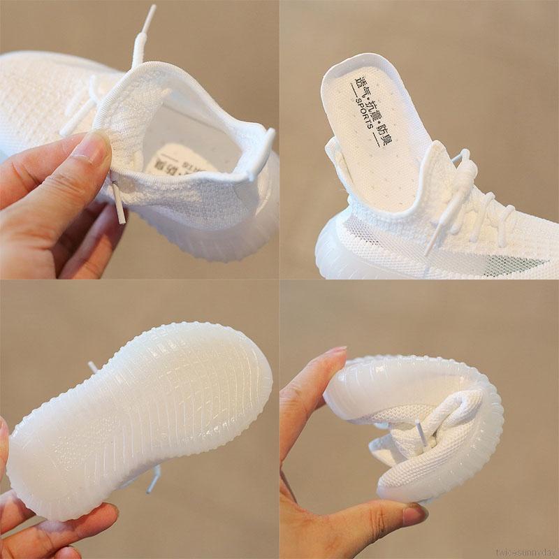 Giày thể thao phối lưới thoáng khí chống trượt thời trang cho trẻ em